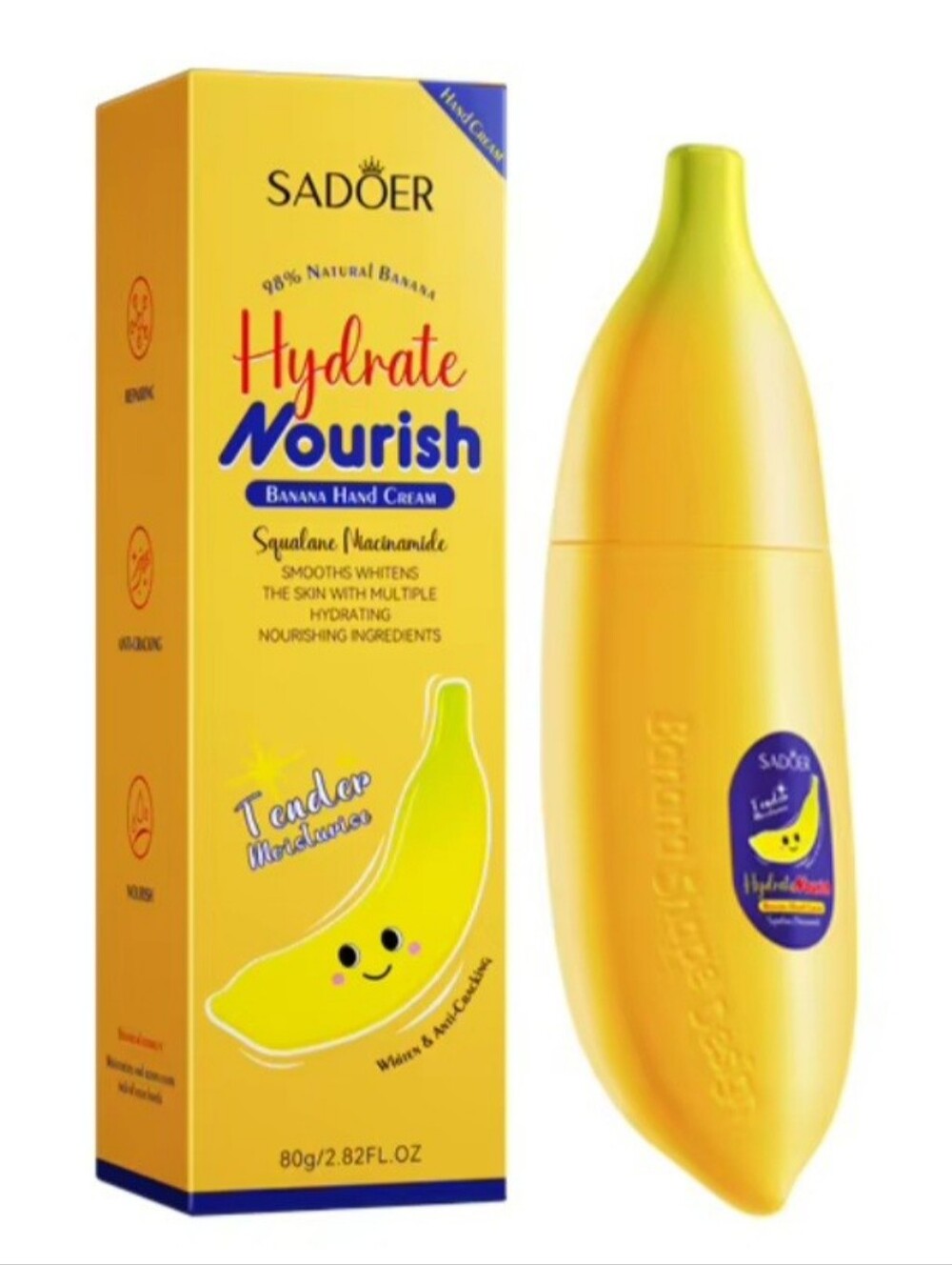 Sadoer Hydrate Nourish Banana Hand Cream